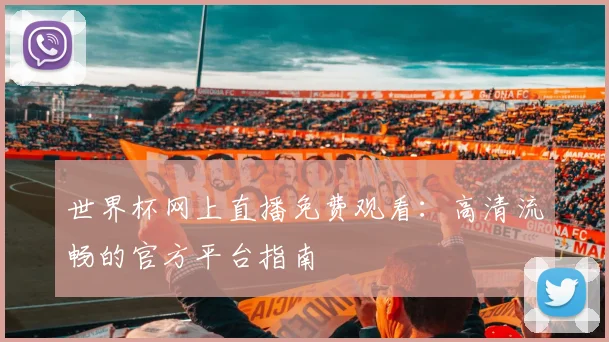 世界杯网上直播免费观看：高清流畅的官方平台指南